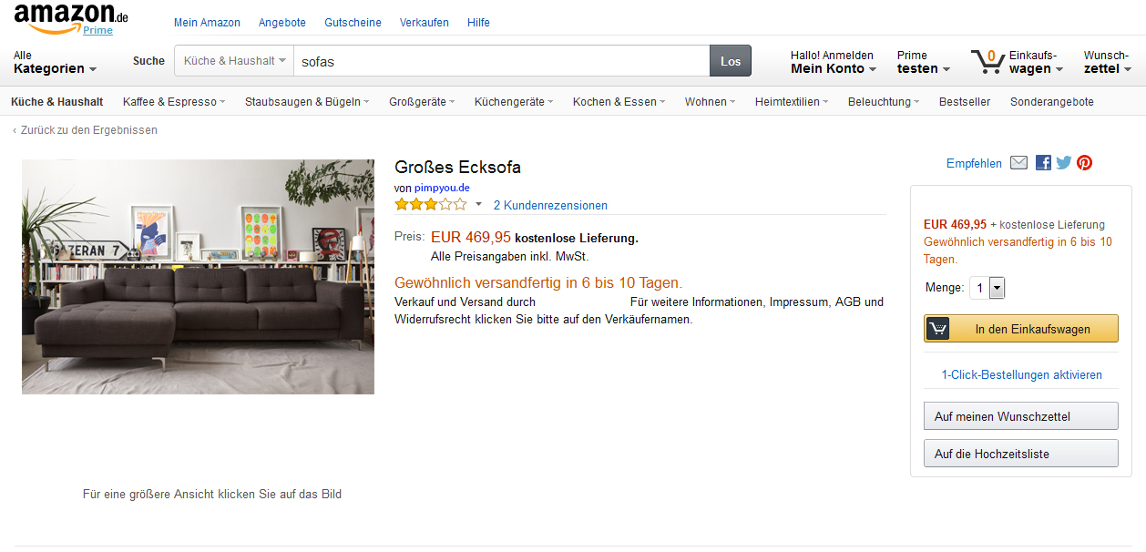 produktbilder auf amazon